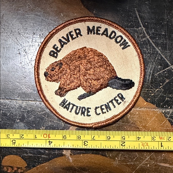 Vintage Beaver Meadow Nature Center Embroidered Patch - Picture 4 of 5